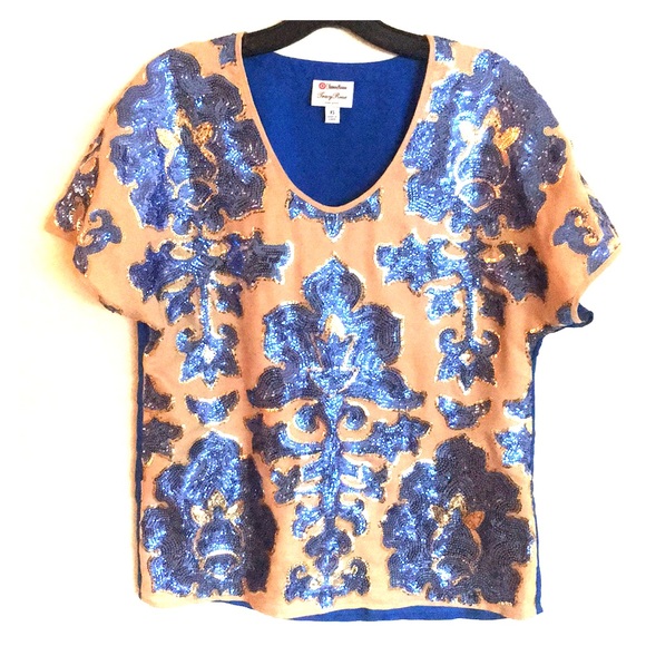 Tracy Reese/Neiman Marcus for Target sequin top - Picture 1 of 4